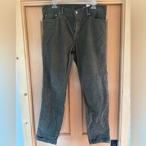 Outerknown “Townes” 5 pocket Corduroy Pants - Green